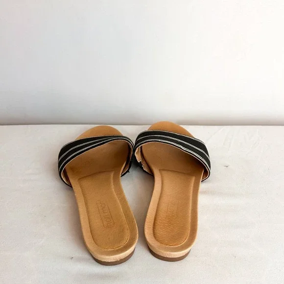 3 FOR $50! 🎁 HARI MARI Sydney Black Slide Beach Sandals Sz. 8 - Picture 5 of 7
